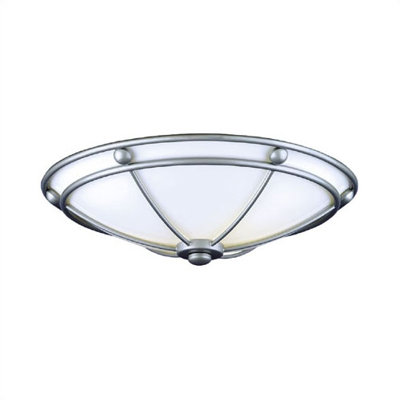 Philips Forecast Lighting Captivo Flush Mount - Energy Efficient - Size: 5.5" H x 17" W, Finish: Glacier Silver at Sears.com