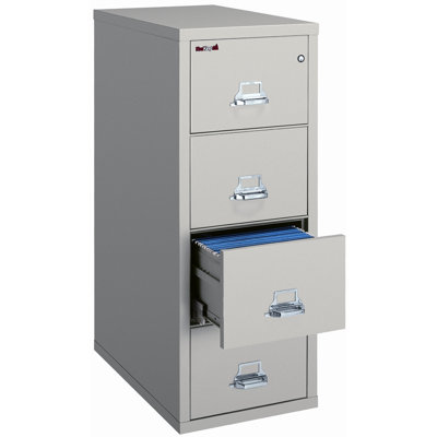 FireKing Four-Drawer Vertical Legal File - Finish: Sand, Lock: Combination Lock at Sears.com
