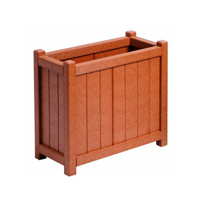 A&B Accessories Rectangle Planters (Set of 2) - Finish: Red, Size: 15" x 15" at Sears.com