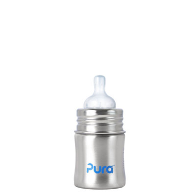 Pura Kiki Infant Bottle with Silicone Slow-flow Nipple - Color: Natural, Size: 11oz. at Sears.com