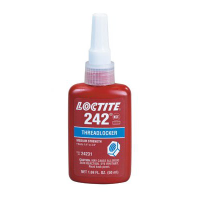 Loctite 242 Threadlocker, Medium Strength - 50-ml threadlocker 242removable strength at Sears.com