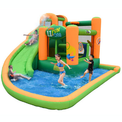 KIDWISE Endless Fun 11 in 1 in-flatable Water Bounce House at Sears.com