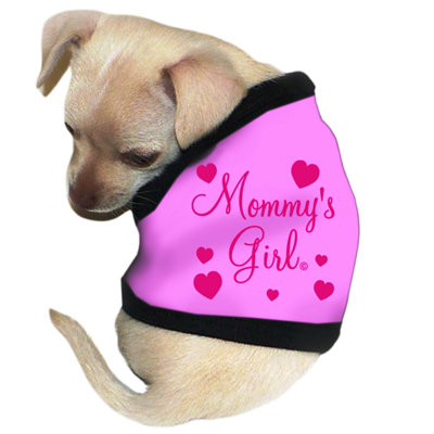 Pet Tease Mommy's Girl Dog Tank in Pink - Size-See Chart Below: X-Large at Sears.com