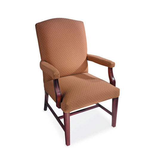 La-Z-Boy Presidential Executive High-Back Guest Chair - Upholstery: Rustic - Steel, Finish: Espresso La-Z-Boy Presidential Executive High-Back Guest Chair - Upholstery: Rustic - Steel, Finish: Espresso