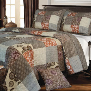 Greenland Home Fashions Stella Quilt Set - Size: King Greenland Home Fashions Stella Quilt Set - Size: King