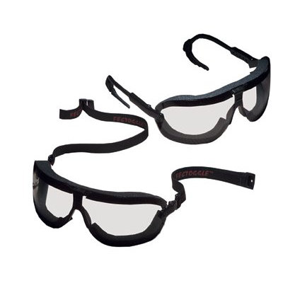 AO Safety -Fectoggles Impact Goggles Aosafety Fectoggles Protective Goggles:247-16408-00000-10 -med. fectoggles clear lens foam & adj. at Sears.com