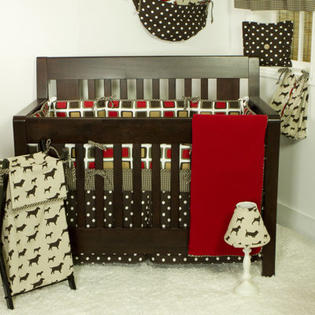 Cotton Tale Houndstooth Crib Bedding Set Cotton Tale Houndstooth Crib Bedding Set