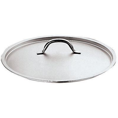 Paderno World Cuisine Grand Gourmet Stainless-Steel Lid - Size: 17.75 Dia