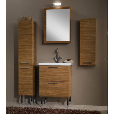 Iotti by Nameeks Luna 24" Bathroom Vanity Set - Finish: Glossy White at Sears.com