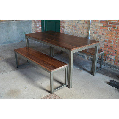 elan furniture Loft 60”x30” Dining Table - Base Finish: Loft White, Top Finish: Walnut elan furniture Loft 60”x30” Dining Table - Base Finish: Loft White, Top Finish: Walnut