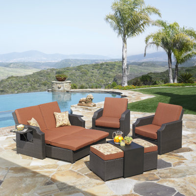 Mission Hills Sedona 4 Piece Deep Seating Group with Cushions at Sears.com