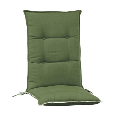 Arbora Teak Accent High Back Chair Cushion (Set of 2) - Color: Green (Set of 2) at Sears.com