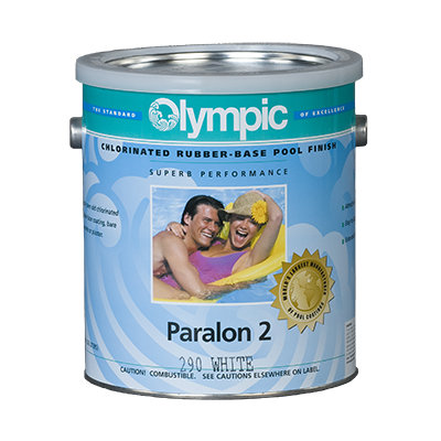 Olympic Paralon 2 Rubber Base Enamel - 1 Gallon - Color: Bikini Blue