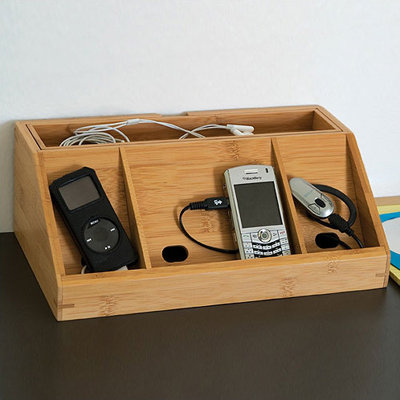 Lipper International Bamboo Charging Station at Sears.com