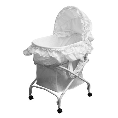 Dream On Me 2 in 1 Bassinet to Cradle in White at Sears.com