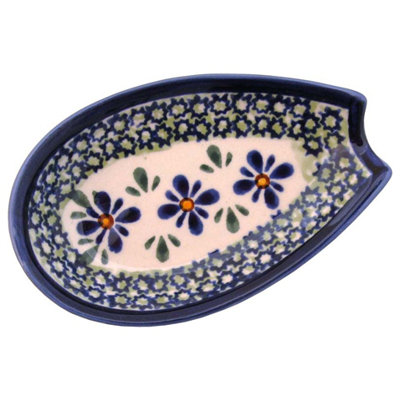 Polish Pottery Spoon Rest - Pattern DU60 at Sears.com