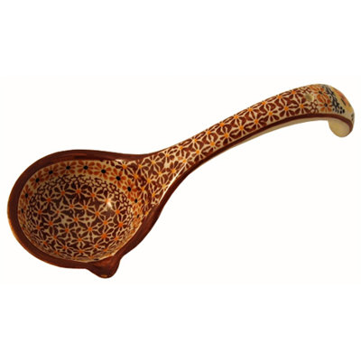 Polish Pottery 10" Ladle - Pattern DU70 at Sears.com