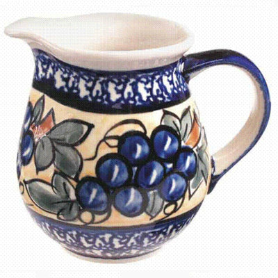 Polish Pottery 14 oz Pitcher - Pattern DU8 at Sears.com