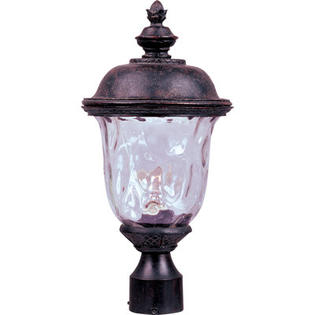 Maxim Lighting Carriage House VX 1 Light Outdoor Post Lantern (2 Pieces) - Finish: Sienna Maxim Lighting Carriage House VX 1 Light Outdoor Post Lantern (2 Pieces) - Finish: Sienna