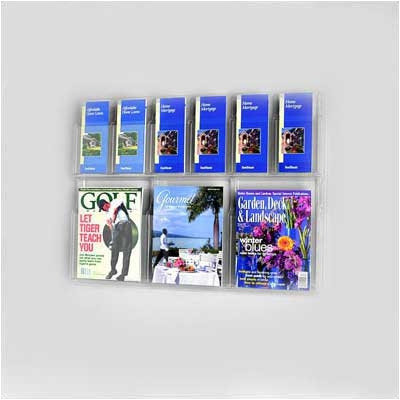 Safco Products Safco Magazine Rack with 6 Pamphlet and 3 Magazine Pockets at Sears.com