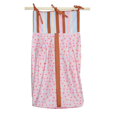 Sleeping Partners Field of Flowers Diaper Stacker in Pink and Periwinkle at Sears.com