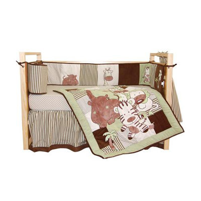 Sleeping Partners Jungle Spa 4 Piece Crib Bedding Set at Sears.com