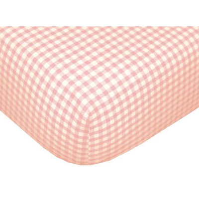 Sleeping Partners Tadpoles Classic Gingham Fitted Sheet Set in Pink at Sears.com