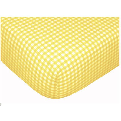 Sleeping Partners Tadpoles Classic Gingham Fitted Sheet Set in Yellow at Sears.com