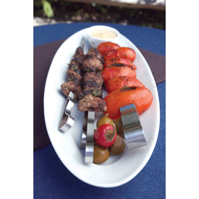 Steven Raichlen Signature Stainless Steel Skewers (set Of 2)