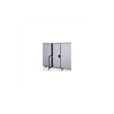 ScreenFlex Freestanding Door for Room Dividers - Height: 5', Color/Material: Blue Fabric at Sears.com