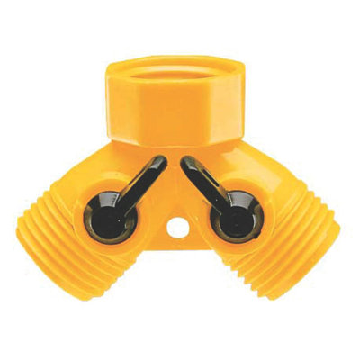 Y Two Hose Shutoff In Yellow price decreased by 47%