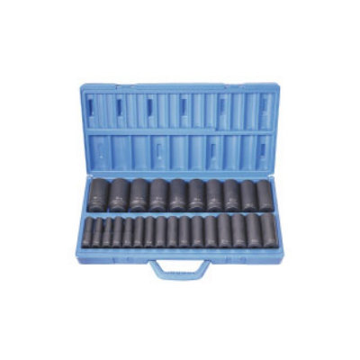 Grey Pneumatic 26 Pc 1/2" Dr Deep Length Metric Master Set at Sears.com