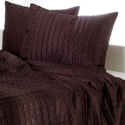 Rizzy 3 Piece Quilted Bed Set - Size: Queen, Color: Chocolate Brown at Sears.com