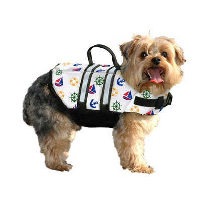 Paws Aboard Nautical Dog Life Jacket - Size: X-Small (Dogs 7-15 lbs) at Sears.com