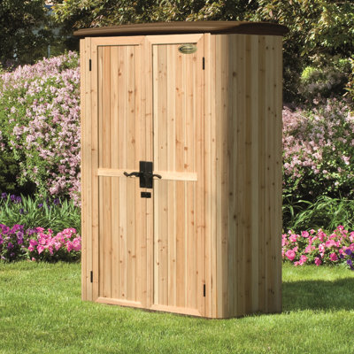 Suncast Vertical Cedar Tool Shed at Sears.com