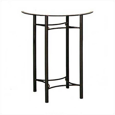 Grace Small Euro Bistro Table Base - Finish: Satin Black at Sears.com