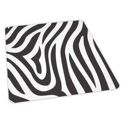 ES ROBBINS Zebra Design Chair Mat - Size: 36" x 48" Rectangular, Beveled, .110, Hard Floor at Sears.com