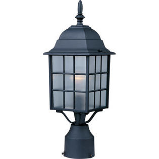 Maxim Lighting North Church Outdoor Post Lantern - Finish: Pewter Maxim Lighting North Church Outdoor Post Lantern - Finish: Pewter