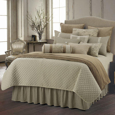HiEnd Accents Fairfield Bedding Collection (6 Pieces) - Size: Super Queen HiEnd Accents Fairfield Bedding Collection (6 Pieces) - Size: Super Queen