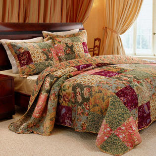 Greenland Home Fashions Antique Chic Quilt Set - Size: King Greenland Home Fashions Antique Chic Quilt Set - Size: King
