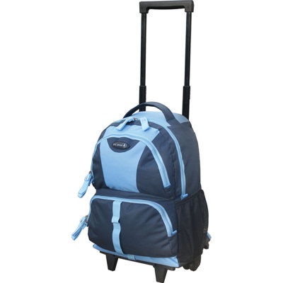 Travelers Club 18" Junior Rolling Backpack - Color: Black at Sears.com