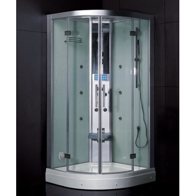Ariel Platinum Neo-Angle Door Steam Shower - Size: 59" x 32" x 87.4" at Sears.com