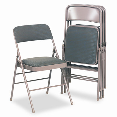 SAMSONITE/COSCO Fabric Padded Seat/Back Low-Back Folding Office Chair - Finish: Black at Sears.com