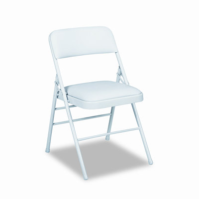 SAMSONITE/COSCO Deluxe Vinyl Padded Series Low-Back Folding Office Chairs - Finish: Gray at Sears.com