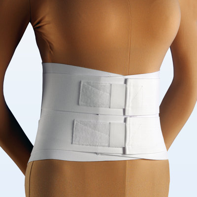 NYOrtho Duo-Compression Lumbosacral Support in White - Size: 5XL 54" - 58", Model: With Steels at Sears.com