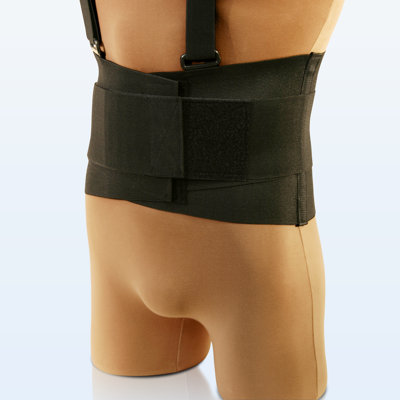NYOrtho Deluxe Elastic Back Belt - Size: Medium: 30" - 34" W, Color: White, Height: 6" at Sears.com