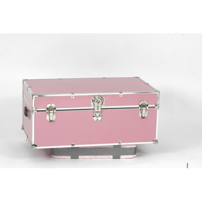 Stanley Case Works Small Steel Trunk - Color: Pink, Style: With Tray at Sears.com