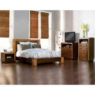 Origins by Alpine Jimbaran Bay Platform Bed - Size: Queen Origins by Alpine Jimbaran Bay Platform Bed - Size: Queen