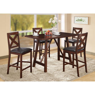 MONARCH SPECIALTIES INC. Counter Height Dining Table (3 Pieces) MONARCH SPECIALTIES INC. Counter Height Dining Table (3 Pieces)