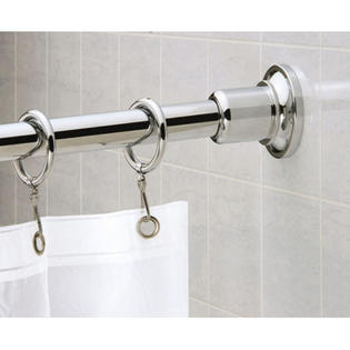 Gatco Marina 6' Shower Curtain Rod in Chrome (2 Pieces) (Set of 2) Gatco Marina 6' Shower Curtain Rod in Chrome (2 Pieces) (Set of 2)